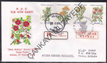 2001 ifal Bitkiler ISF 366973 taahhtl postadan gemi FDC iki zarf Kat 1600 | Çankaya Müzayede | Cumhuriyet  