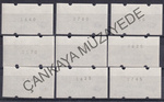 1987 I Grup Otomat Pullar numaral ISF OT19 Kat 200 | Çankaya Müzayede | 19811990  