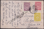 1925 Ayyldz 20p 1k 4k pullu STANBUL damgal Ayasofya Camii kartpostal | Çankaya Müzayede | Osmanl  