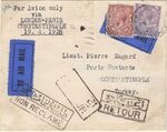 LONDRA PARIS stanbul uu zarf IADE  RETOUR ve NON RECLAME kaeli Bill Robertson koleksiyonundan | Çankaya Müzayede | Cumhuriyet  Uak  