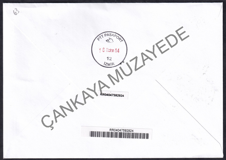 2014 Resmi Posta Pullar Kltr Varlklarmz FDC SF R33235 | Çankaya Müzayede | Cumhuriyet